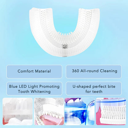 U-Shaped Electric Toothbrush 360 For Adualts